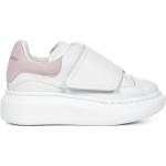 Sneakers larghezza E bianche numero 28 taglie comode di gomma chiusura velcro a strappo per bambini Alexander McQueen 