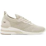 Sneakers basse scontate beige numero 42 per Donna Mustang 