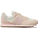 Sneakers basse scontate beige numero 38 in similpelle per Donna New Balance 