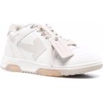 Sneakers stringate larghezza A bianco sporco numero 45 di gomma con stringhe Off-White 