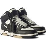 Sneakers alte larghezza A nere numero 46 di gomma con stringhe Off-White 