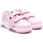 Sneakers rosa numero 35 di gomma con cerniera con cerniera per bambini 