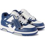 Sneakers stringate larghezza A blu numero 40,5 di gomma con stringhe Off-White 