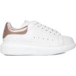 Sneakers larghezza E bianche numero 38 taglie comode di gomma per Donna Alexander McQueen 