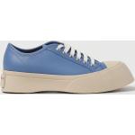 Sneakers larghezza E azzurre numero 39 in nappa per Donna Marni 