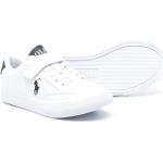 Sneakers larghezza A scontate bianche numero 19 di gomma chiusura velcro a strappo per Donna Ralph Lauren 