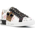 Sneakers stringate larghezza A bianche numero 44,5 di gomma con stringhe Dolce&Gabbana Dolce 