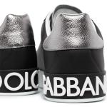 Sneakers stringate larghezza A nere numero 44,5 di gomma con stringhe Dolce&Gabbana Dolce 