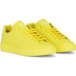 Sneakers stringate larghezza E giallo fluo numero 40,5 di gomma con stringhe Dolce&Gabbana Dolce 