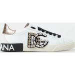 Sneakers larghezza E bianche numero 38 con strass per Donna Dolce&Gabbana Dolce 