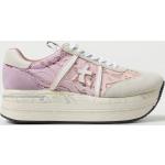 Sneakers larghezza E rosa numero 36 per Donna Premiata 