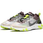 Sneakers grigie per Donna Nike React Element 
