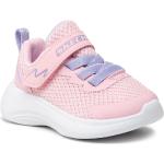 Sneakers basse rosa numero 26 per bambini Skechers 