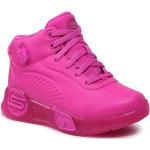 Sneakers basse scontate rosa numero 36 in similpelle per bambini Skechers 