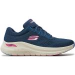 Sneakers blu navy numero 40 per Donna Skechers Arch Fit 