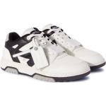Sneakers stringate larghezza A bianco sporco numero 45 di gomma con stringhe antiscivolo Off-White 