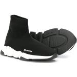 Sneakers larghezza A nere numero 31 di gomma antiscivolo per Donna Balenciaga Speed 