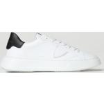 Sneakers basse larghezza E casual bianche numero 41 di cotone Philippe Model 