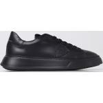 Sneakers basse larghezza E casual nere numero 40 di cotone Philippe Model 
