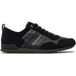 Sneakers alte scontate nere numero 43 in similpelle per Uomo Tommy Hilfiger 