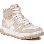 Sneakers alte scontate beige numero 37 in similpelle per bambini Tommy Hilfiger 