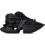 Sneakers larghezza A nere numero 40 di nylon con bottoni platform Balmain 