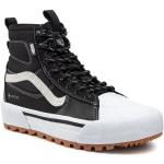 Sneakers alte scontate nere numero 35 Gore Tex per Uomo Vans 