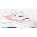 Sneakers larghezza E rosa numero 37 per Donna Versace 