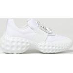 Sneakers larghezza E bianche numero 35 in mesh per Donna Roger Vivier 