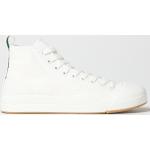 Sneakers alte larghezza E casual bianche numero 40,5 di cotone Bottega Veneta 