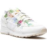 Sneakers stringate larghezza A bianche di gomma a fiori con stringhe per Donna adidas ZX 10,000 