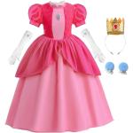 Costumi rosa da principessa per bambina Super Mario Peach di Amazon.it Amazon Prime 