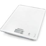 Soehnle Page Compact 300 Bilancia pesa alimenti digitale, da cucina da 1 g a 5 kg, elegante, bianco