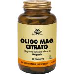 Solgar Multinutrient Oligo Mag Citrato - Magnesio Citrato 60 Tavolette