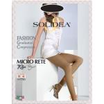 Solidea Micro Rete 70 Sheer Collant 12-15mmHg Colore Nero Taglia 4L-XL