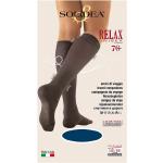 Solidea Relax Gambaletto Unisex 70 Den Sld Colore Blu Taglia 2-M, 1 Paio