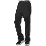 Pantaloni neri XL in velluto antivento impermeabili traspiranti da snowboard per Uomo 