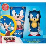 Sonic The Hedgehog Sonic Figure Duo Set cofanetto regalo: gel doccia 150 ml + personaggio sonico per Bambini