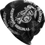 Sons Of Anarchy Punk Rock Hardcore Cap Cool Unisex Women Outdoor Skullies Beanies Hat Spring Warm Dual-use Bonnet Knitting Hats