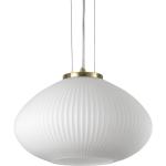 Lampadari moderni bianchi di vetro compatibile con E27 Ideal Lux 