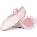 Scarpe larghezza E rosa numero 39 di cotone antiscivolo da danza classica per Donna 