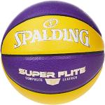 Articoli gialli di pelle basket Spalding 