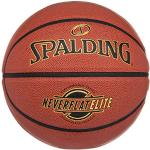 Palloni arancioni da basket Spalding Neverflat 