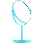 Specchio con supporto, ovale 85710, blu - Top Choice Beauty Collection Mirror