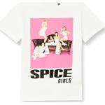 SPICE GIRLS Bospicets001 T-Shirt, Bianco, 10 Anni Bambini e Ragazzi