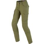 Pantaloni cargo scontati verde militare 7 XL di cotone per Donna 