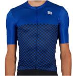 Sportful - Checkmate Jersey - Maglietta da ciclismo L blu