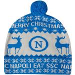 Accessori moda azzurri con pon pon per Donna SSC Napoli 