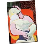 Stampa su tela del quadro di Pablo Picasso Il sogno, immagine grande, dimensioni: 76,20 x 50,8 cm