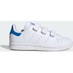 Sneakers larghezza A blu numero 34 di tessuto sintetico chiusura velcro a strappo per bambini adidas Stan Smith 